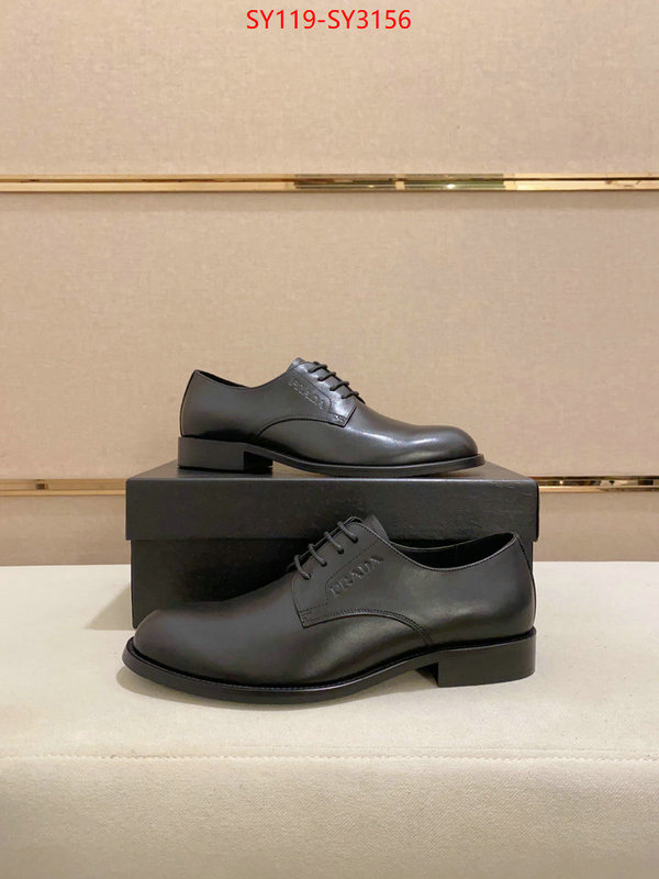 Men shoes-Prada aaaaa+ replica designer ID: SY3156 $: 119USD