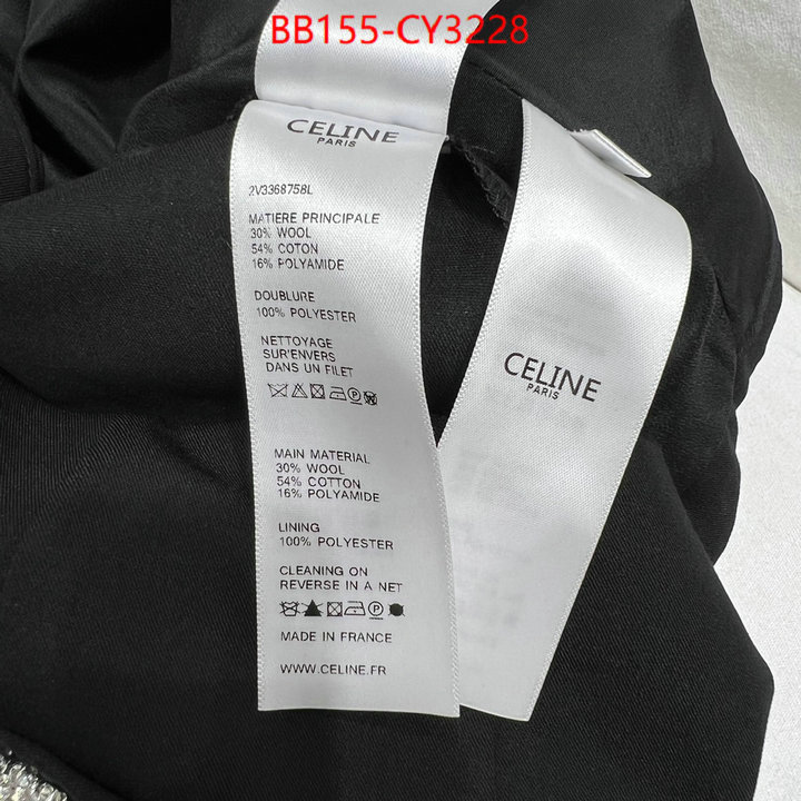 Clothing-Celine how to buy replica shop ID: CY3228 $: 155USD