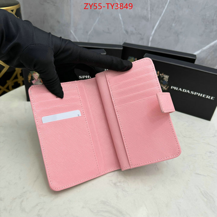 Prada Bags (4A)-Wallet high quality ID: TY3849 $: 55USD