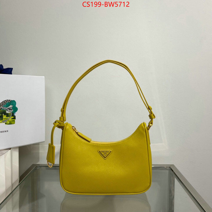 Prada Bags (TOP)-Re-Edition 2000 buy high-quality fake ID: BW5712 $: 199USD