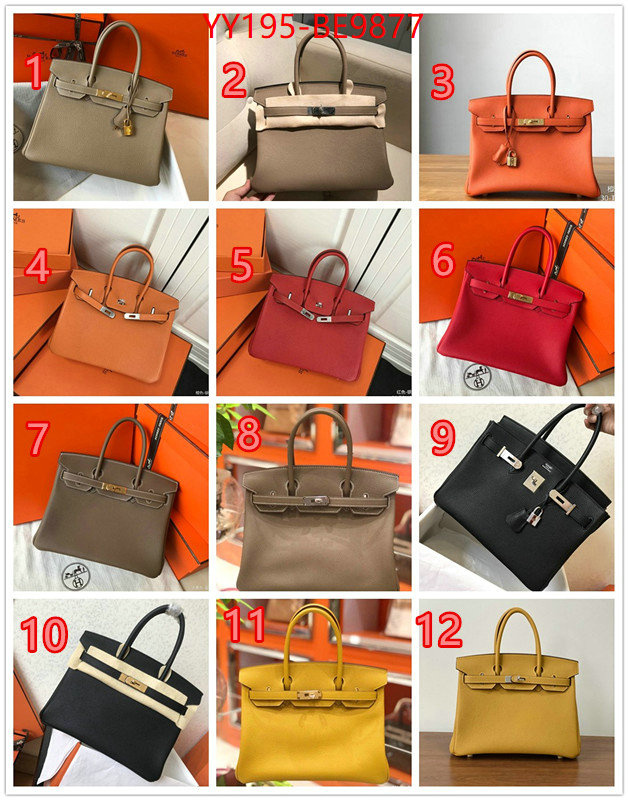 Hermes Bags(TOP)-Birkin- where can i buy ID: BE9877 $: 195USD