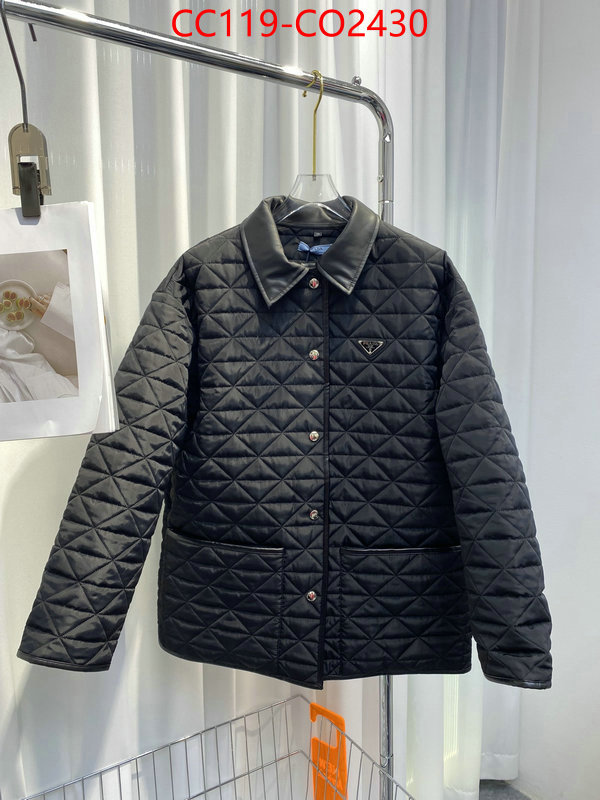 Down jacket Women-Prada highest quality replica ID: CO2430 $: 119USD