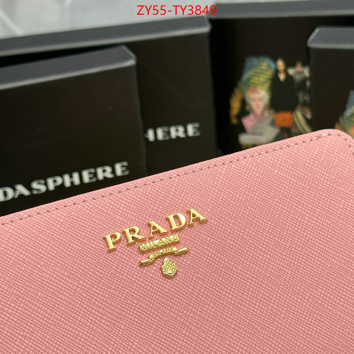 Prada Bags (4A)-Wallet high quality ID: TY3849 $: 55USD