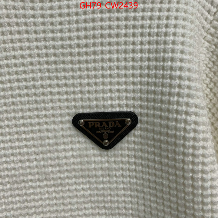 Clothing-Prada best quality replica ID: CW2439 $: 79USD