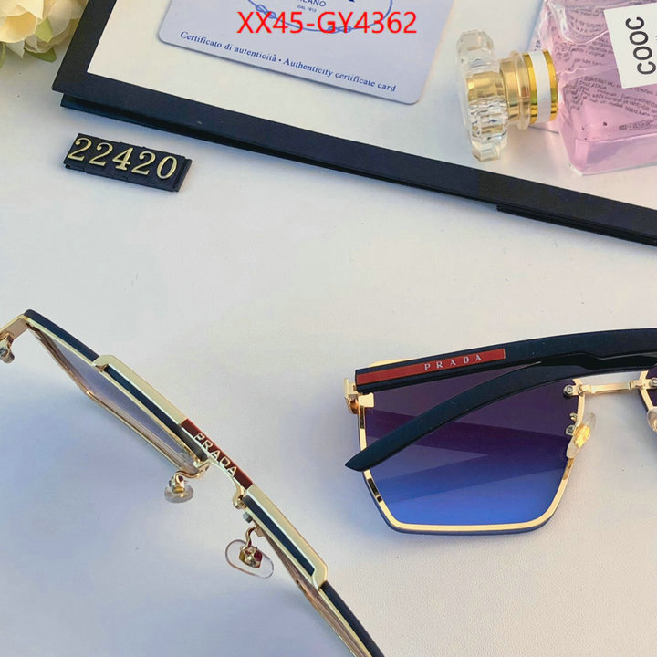 Glasses-Prada luxury fashion replica designers ID: GY4362 $: 45USD