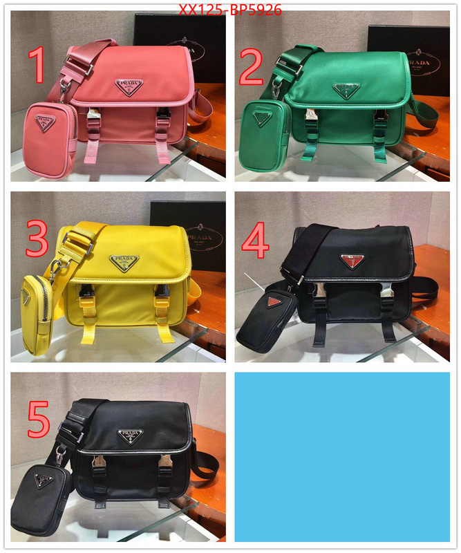 Prada Bags (TOP)-Diagonal- the best ID: BP5926 $: 125USD