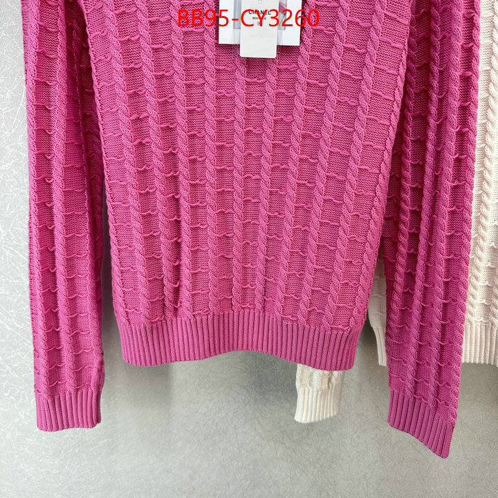 Clothing-Chanel the top ultimate knockoff ID: CY3260 $: 95USD