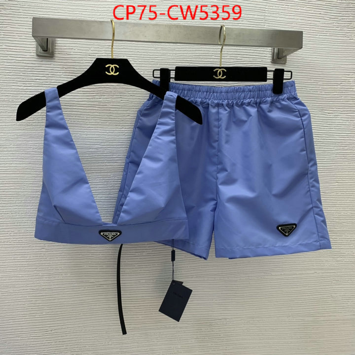 Clothing-Prada 2023 perfect replica designer ID: CW5359 $: 75USD