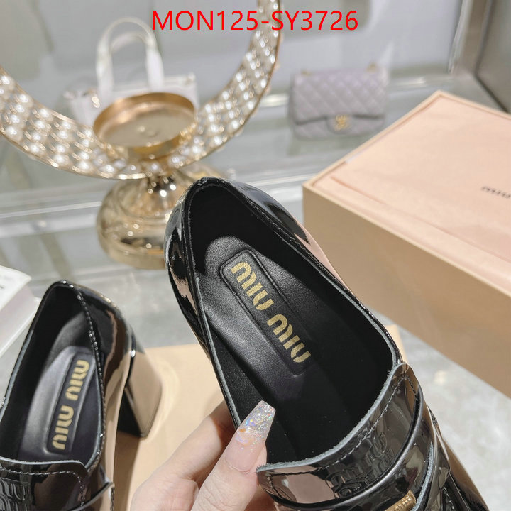 Women Shoes-Miu Miu high ID: SY3726 $: 125USD