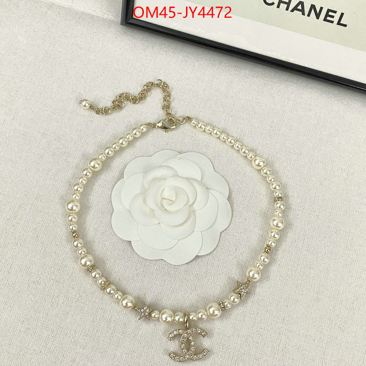 Jewelry-Chanel perfect quality designer replica ID: JY4472 $: 45USD