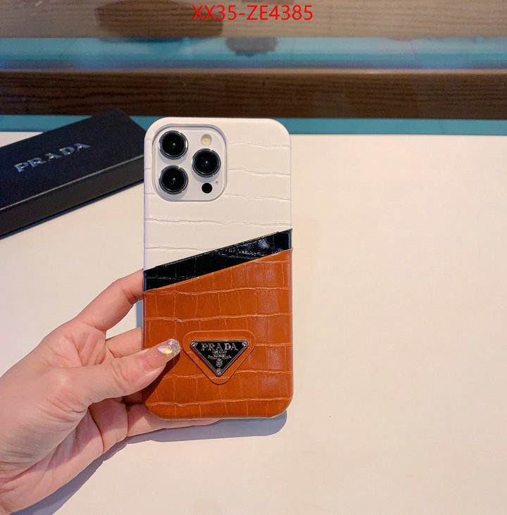Phone case-Prada perfect quality designer replica ID: ZE4385 $: 35USD