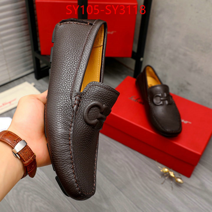 Men shoes-Ferragamo high quality designer replica ID: SY3118 $: 105USD