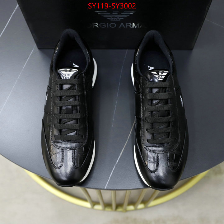 Men shoes-Armani where can i buy the best quality ID: SY3002 $: 119USD