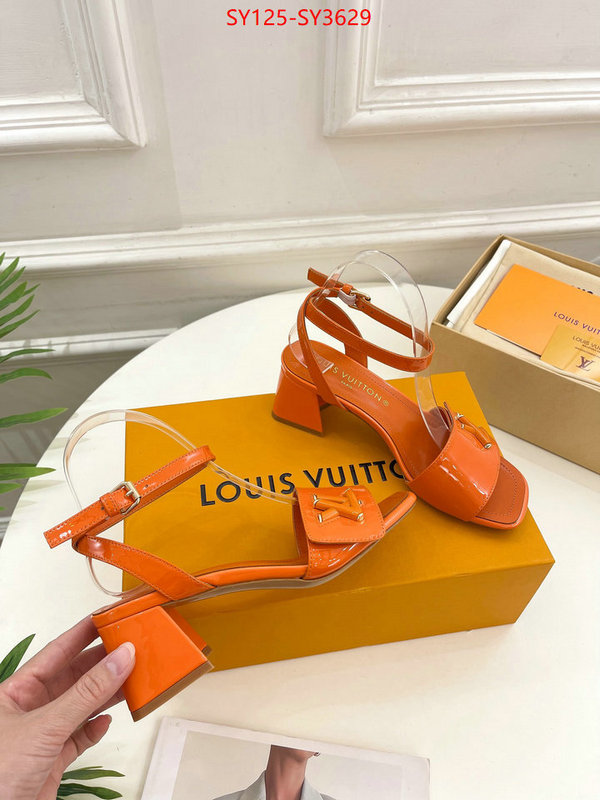 Women Shoes-LV replica sale online ID: SY3629 $: 125USD