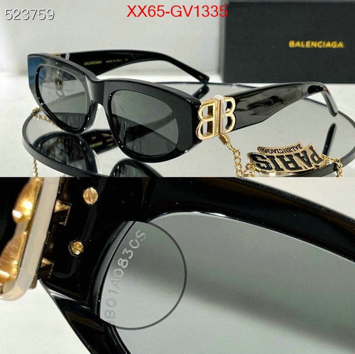 Glasses-Balenciaga designer fake ID: GV1335 $: 65USD