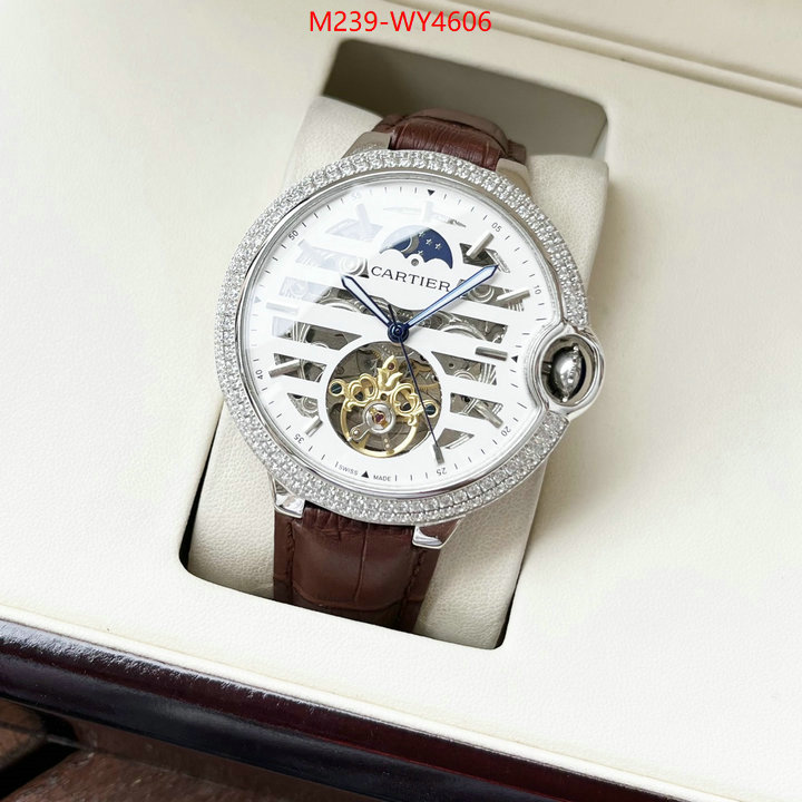 Watch(TOP)-Cartier luxury fashion replica designers ID: WY4606 $: 239USD