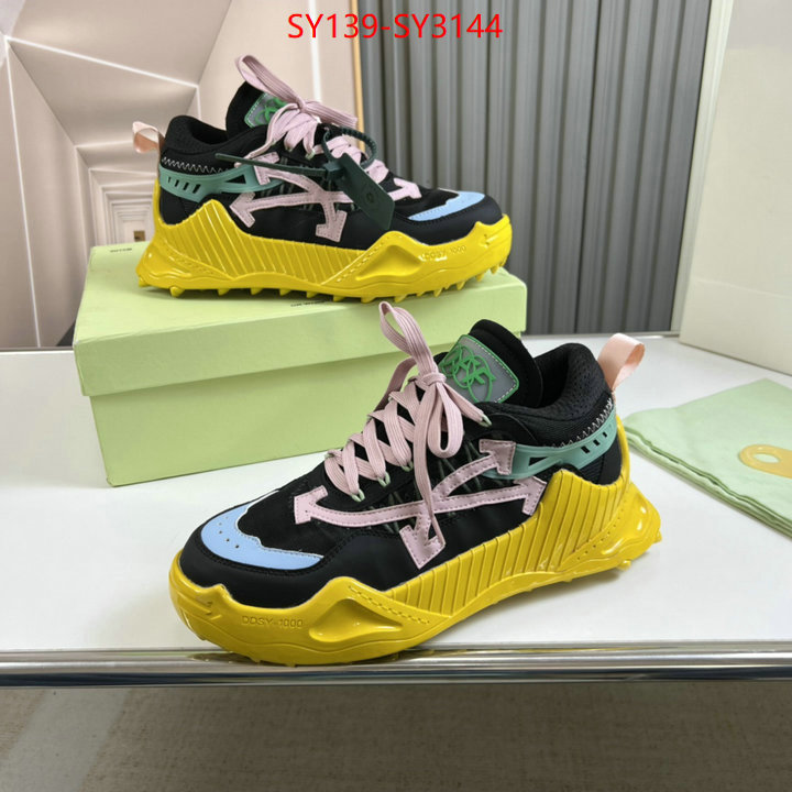 Men Shoes-Offwhite replica aaaaa designer ID: SY3144 $: 139USD