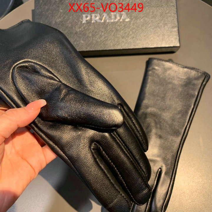 Gloves-Prada best quality designer ID: VO3449 $: 65USD