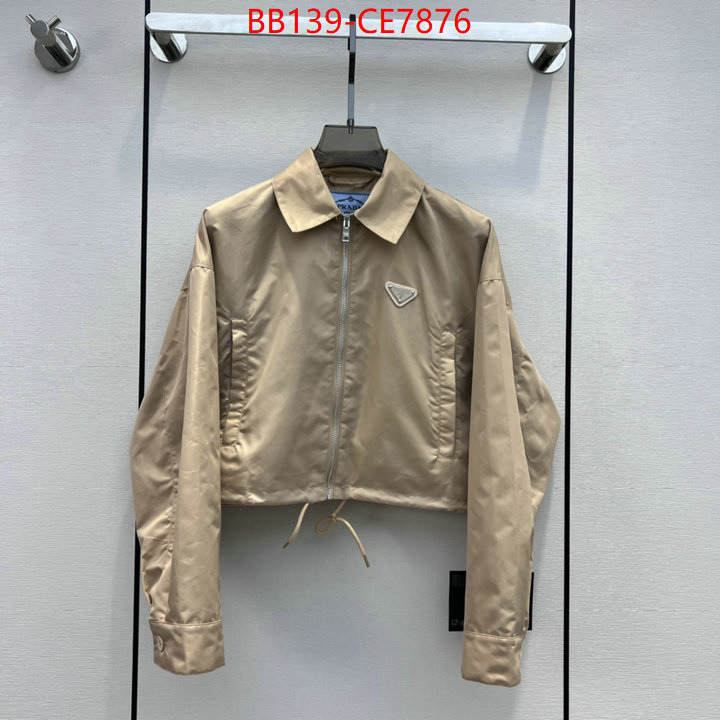 Clothing-Prada best site for replica ID: CE7876 $: 139USD