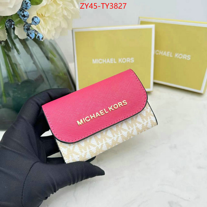 Michael Kors Bags(4A)-Wallet shop ID: TY3827 $: 45USD