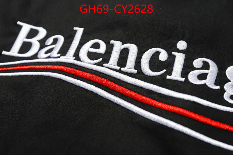 Clothing-Balenciaga 2023 aaaaa replica customize ID: CY2628 $: 69USD