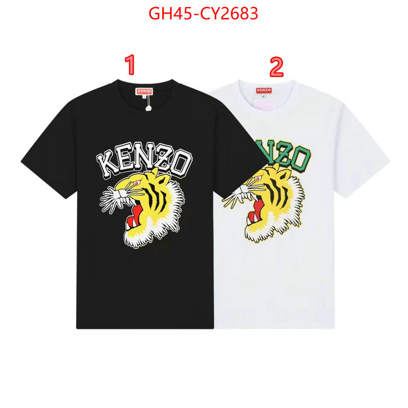 Clothing-KENZO for sale cheap now ID: CY2683 $: 45USD