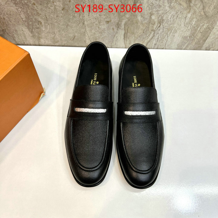 Men Shoes-LV luxury fashion replica designers ID: SY3066 $: 189USD