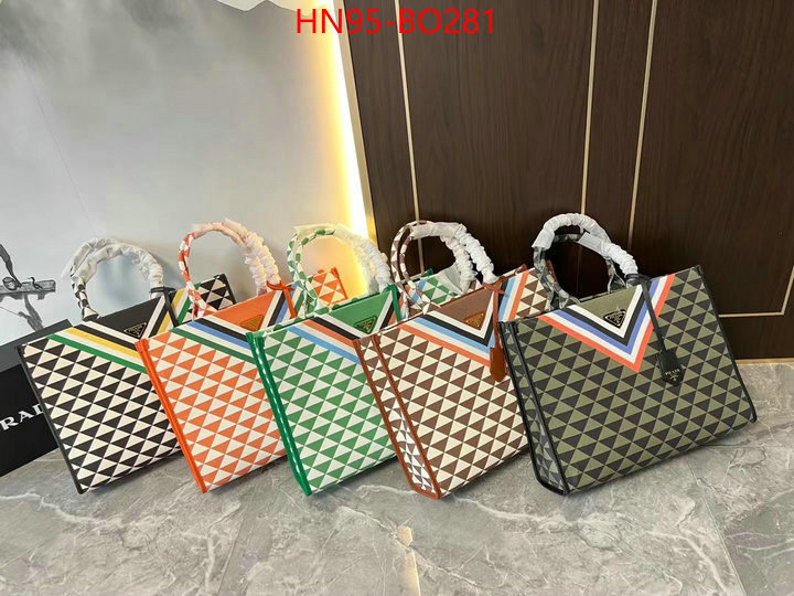 Prada Bags (4A)-Handbag- high quality perfect ID: BO281 $: 95USD