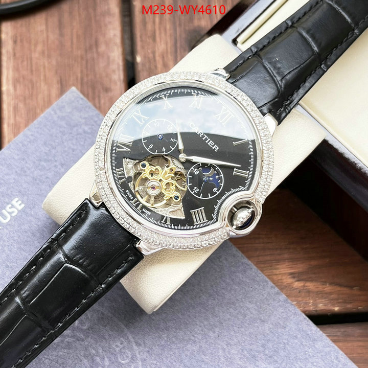 Watch(TOP)-Cartier what's the best to buy replica ID: WY4610 $: 239USD