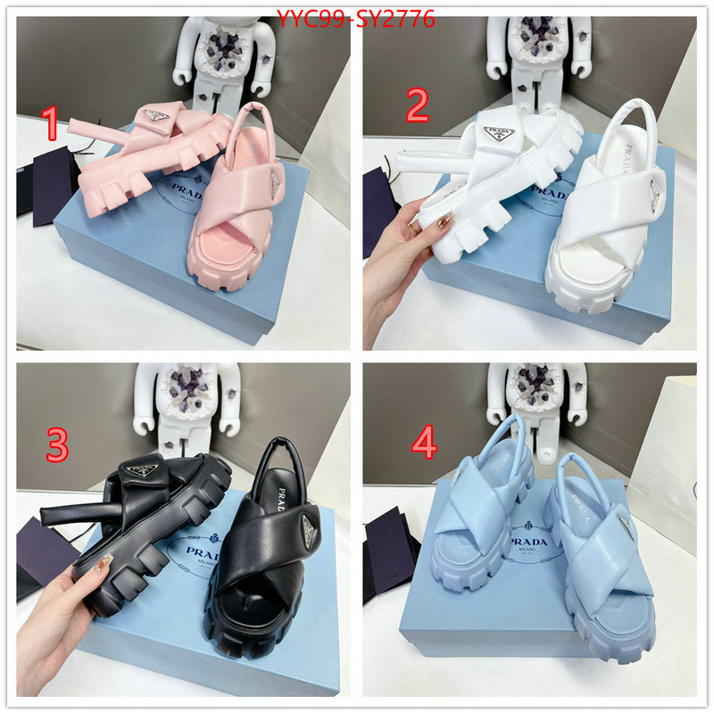 Women Shoes-Prada what's the best place to buy replica ID: SY2776 $: 99USD