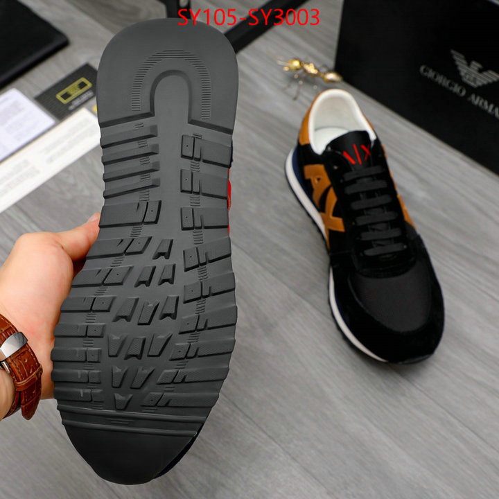 Men shoes-Armani first copy ID: SY3003 $: 105USD