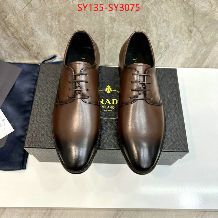 Men shoes-Prada replica wholesale ID: SY3075 $: 135USD