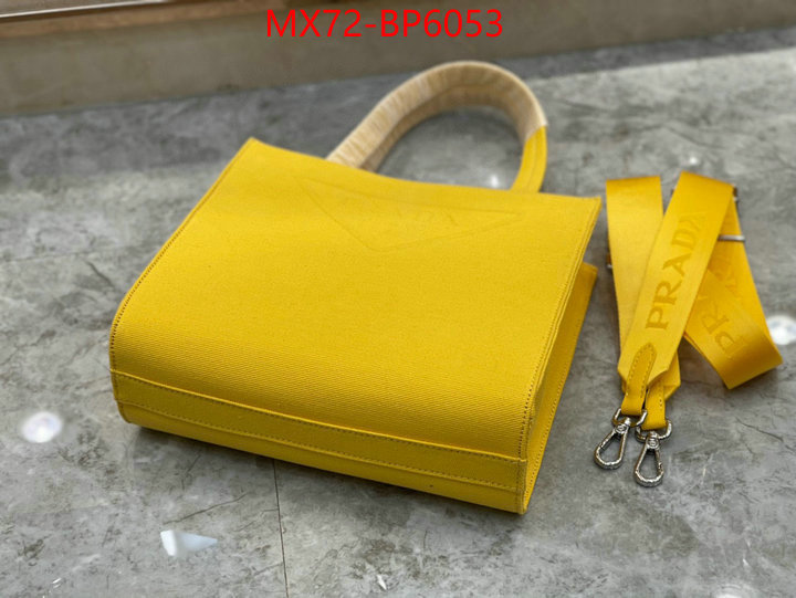 Prada Bags (4A)-Handbag- counter quality ID: BP6053 $: 72USD