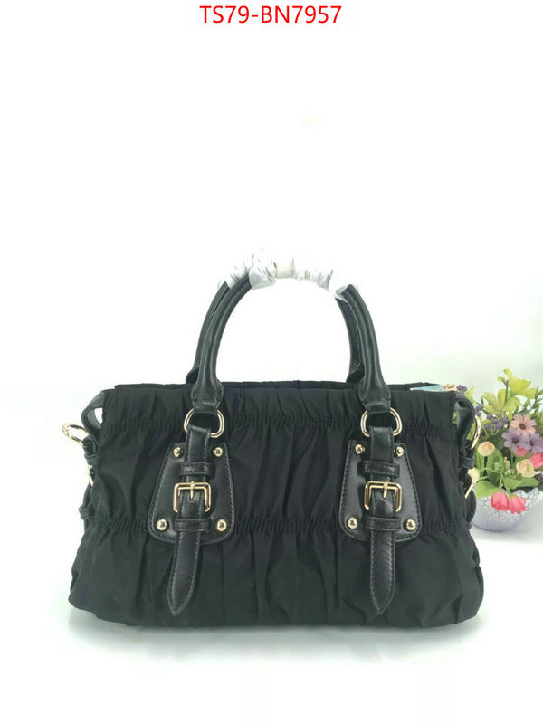 Prada Bags (4A)-Handbag- cheap online best designer ID: BN7957 $: 79USD