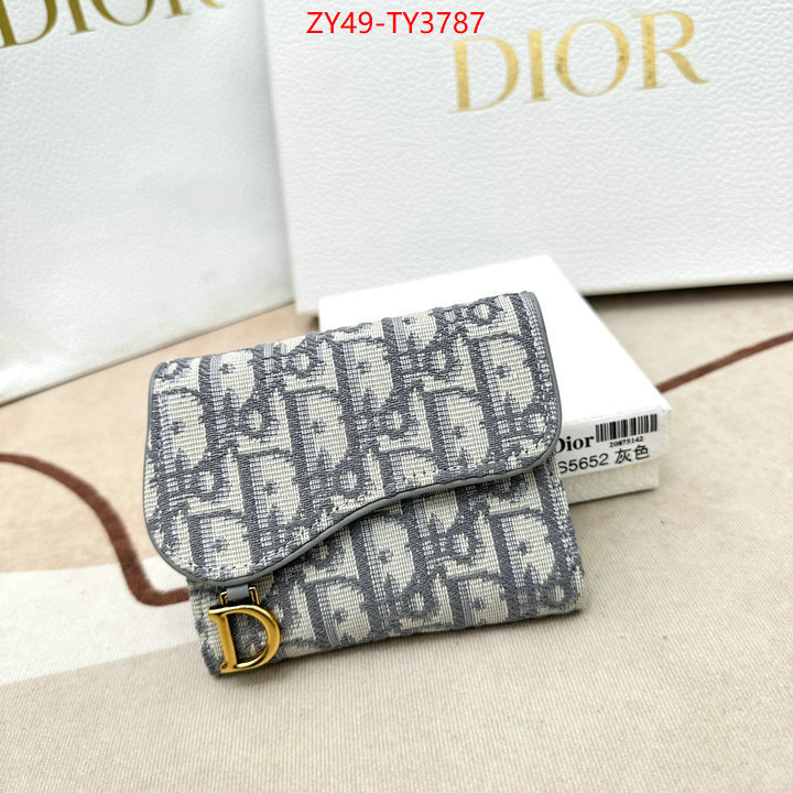 Dior Bags(4A)-Wallet- high quality replica ID: TY3787 $: 49USD