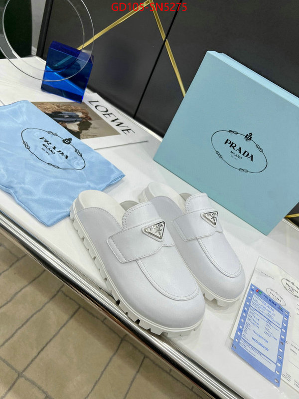 Women Shoes-Prada best quality replica ID: SN5275 $: 105USD