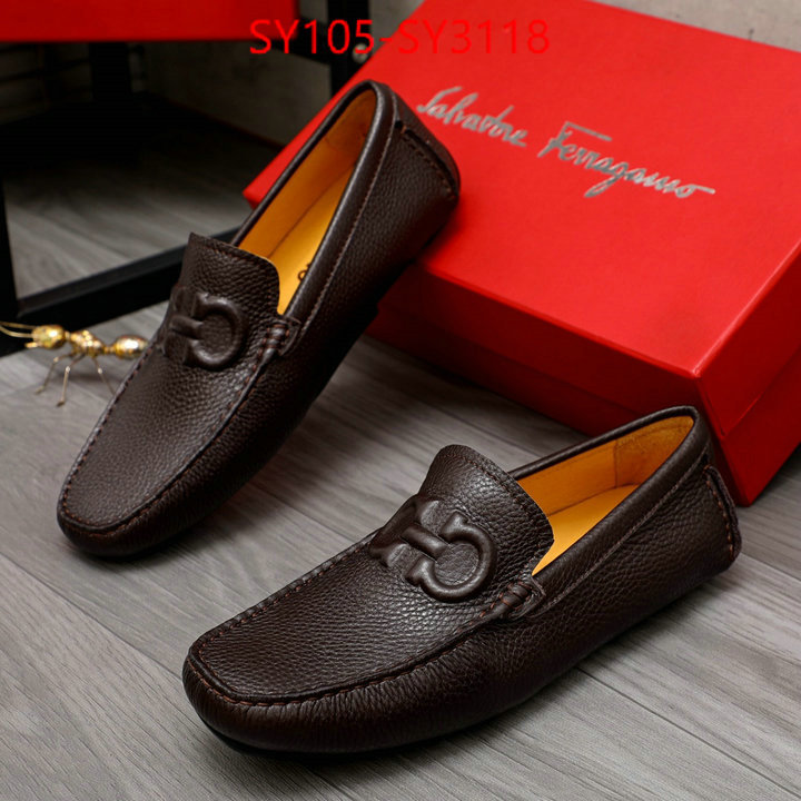 Men shoes-Ferragamo high quality designer replica ID: SY3118 $: 105USD