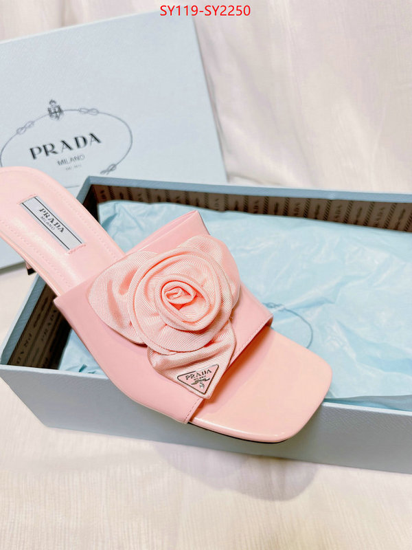 Women Shoes-Prada 2023 replica wholesale cheap sales online ID: SY2250 $: 119USD