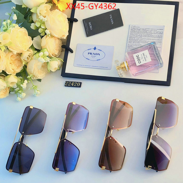 Glasses-Prada luxury fashion replica designers ID: GY4362 $: 45USD