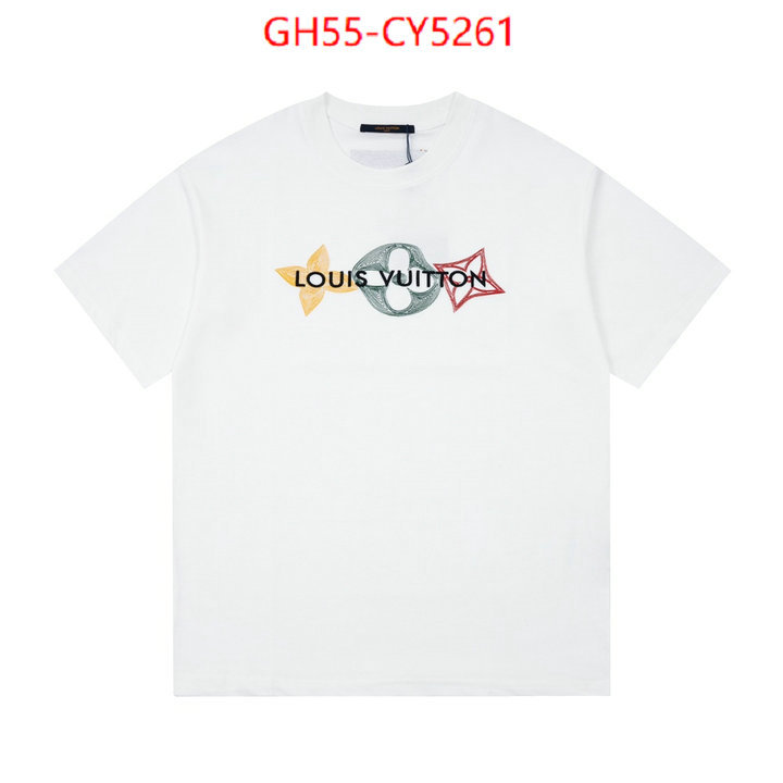 Clothing-LV knockoff highest quality ID: CY5261 $: 55USD