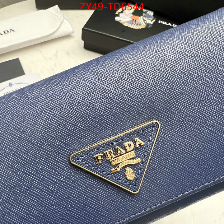 Prada Bags (4A)-Wallet replica best ID: TD6544 $: 49USD