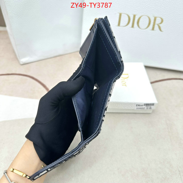 Dior Bags(4A)-Wallet- high quality replica ID: TY3787 $: 49USD