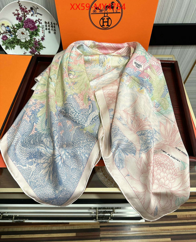 Scarf-Hermes high quality replica designer ID: MY4754 $: 59USD