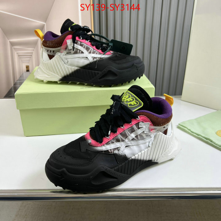 Men Shoes-Offwhite replica aaaaa designer ID: SY3144 $: 139USD