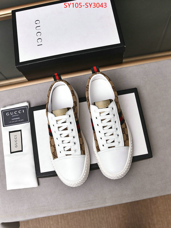 Men Shoes-Gucci where to buy replicas ID: SY3043 $: 105USD