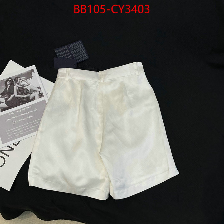 Clothing-Prada top brands like ID: CY3403 $: 105USD