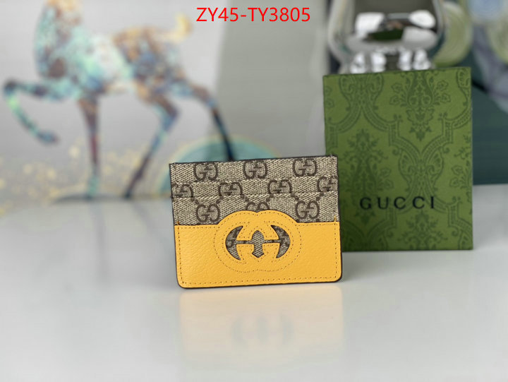 Gucci Bags(4A)-Wallet- aaaaa ID: TY3805 $: 45USD