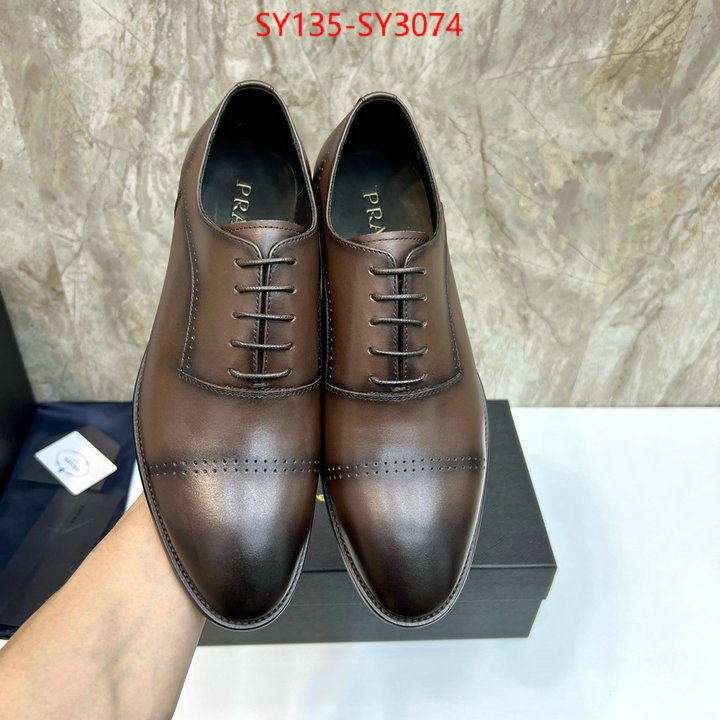 Men shoes-Prada highest product quality ID: SY3074 $: 135USD