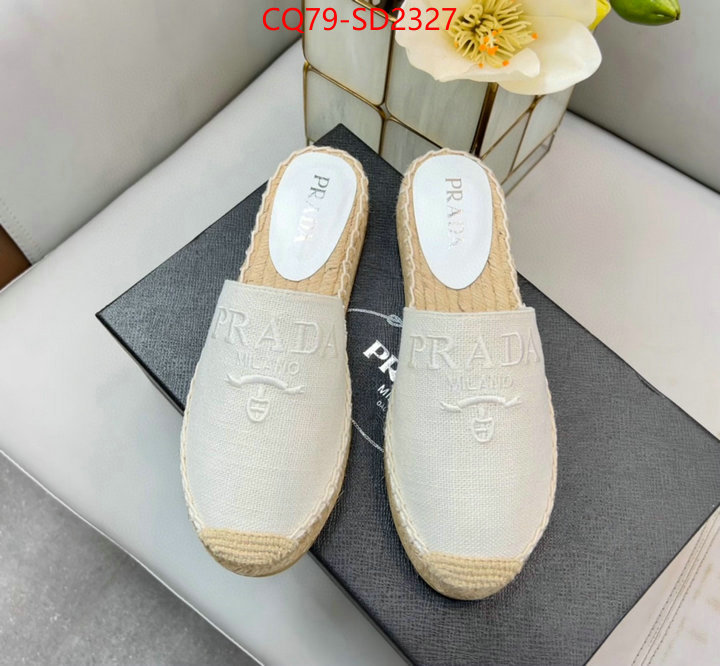 Women Shoes-Prada high quality perfect ID: SD2327 $: 79USD