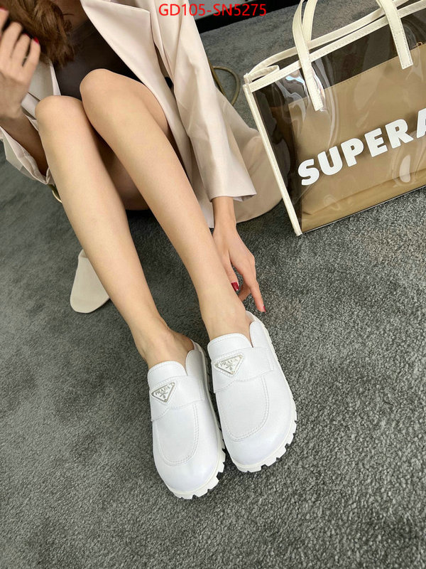 Women Shoes-Prada best quality replica ID: SN5275 $: 105USD